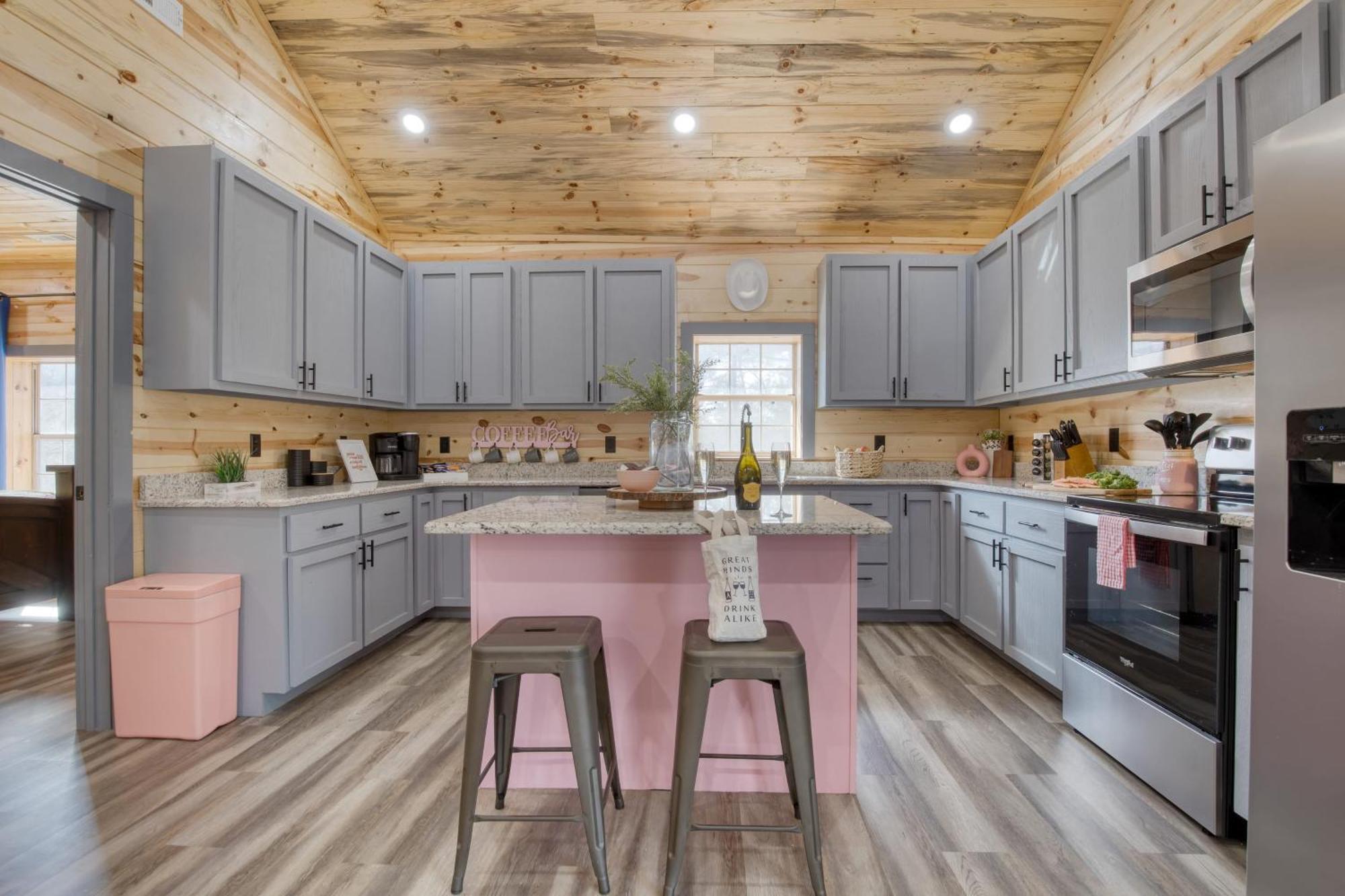פיג'ן פורג' Pink Pines Avantstay Luxury Aesthetic Dream Home Indoor Pool Hot Tub מראה חיצוני תמונה